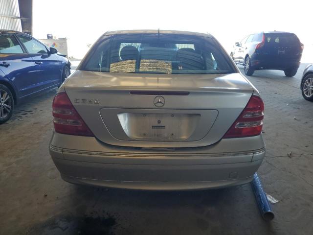 WDBRF64J21F110962 - 2001 MERCEDES-BENZ C 320 SILVER photo 6