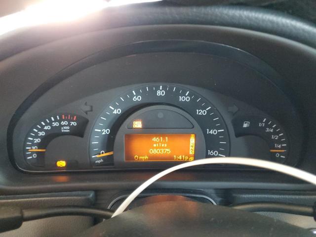 WDBRF64J21F110962 - 2001 MERCEDES-BENZ C 320 SILVER photo 9