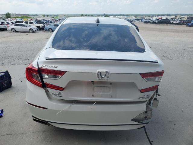 1HGCV2F30MA008600 - 2021 HONDA ACCORD SPORT Blanc photo 6
