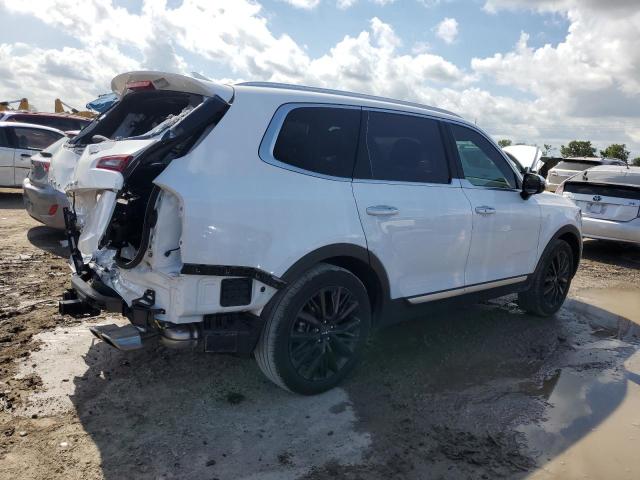 5XYP54HC7NG276862 - 2022 KIA TELLURIDE SX WHITE photo 3