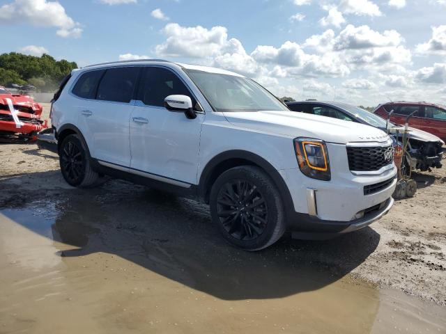 5XYP54HC7NG276862 - 2022 KIA TELLURIDE SX WHITE photo 4