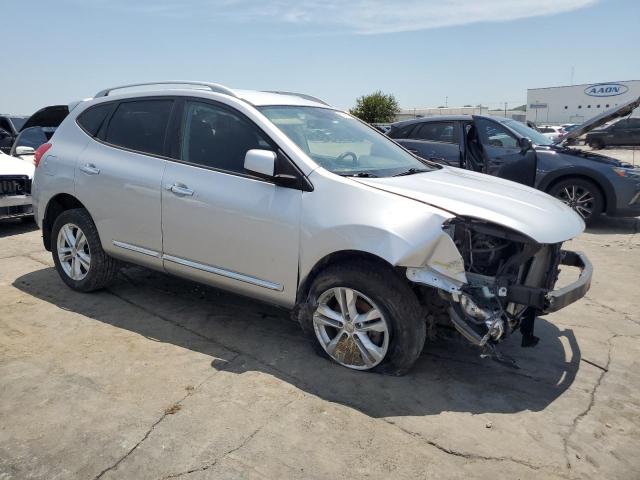 JN8AS5MT7DW029616 - 2013 NISSAN ROGUE S GRAY photo 4