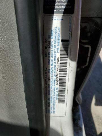 3VWSC29M1YM124625 - 2000 VOLKSWAGEN JETTA GLS WHITE photo 12