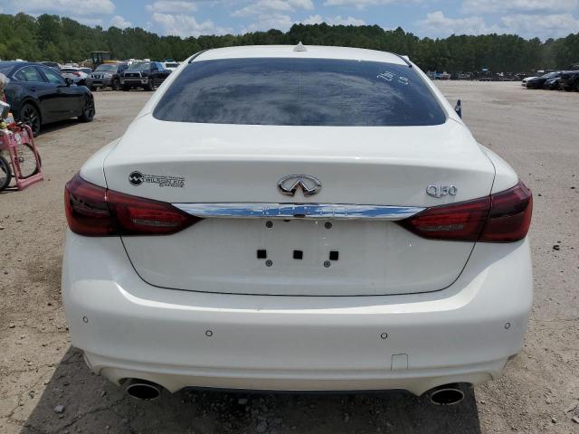 JN1EV7BP6MM707292 - 2021 INFINITI Q50 LUXE WHITE photo 6