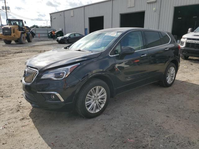 LRBFXCSA1HD021584 - 2017 BUICK ENVISION PREFERRED BLACK photo 1