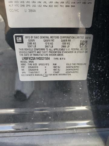 LRBFXCSA1HD021584 - 2017 BUICK ENVISION PREFERRED Qara foto 12