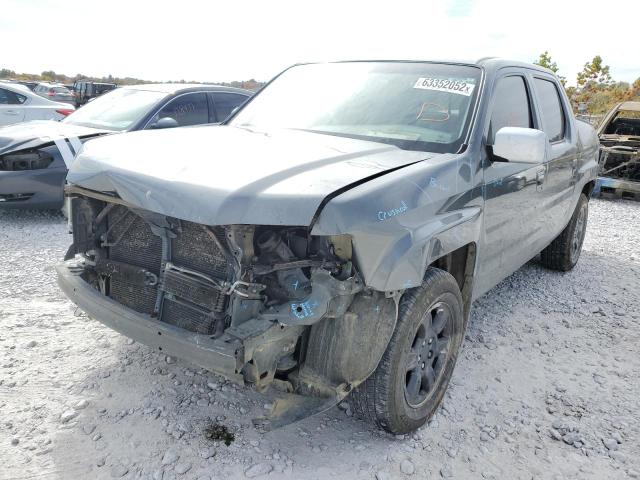 2HJYK16477H504494 - 2007 HONDA RIDGELINE RTS GRAY photo 2