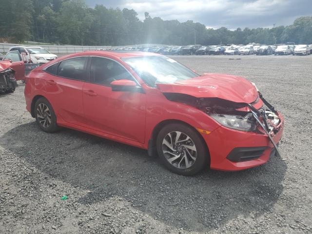 2HGFC2F7XJH538320 - 2018 HONDA CIVIC EX RED photo 4