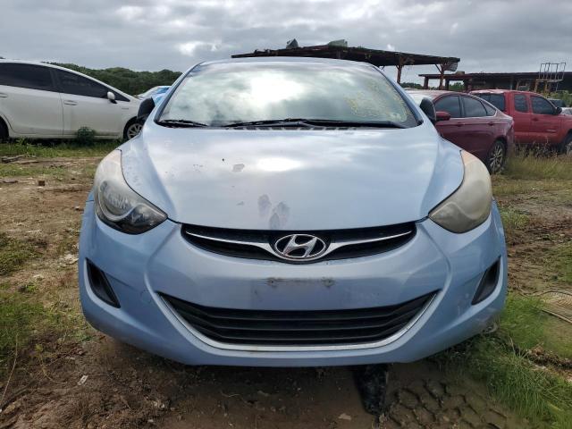 KMHDH4AE7BU125872 - 2011 HYUNDAI ELANTRA GLS BLUE photo 5