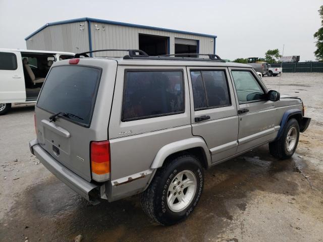 1J4FF58S51L576978 - 2001 JEEP CHEROKEE CLASSIC TAN photo 3