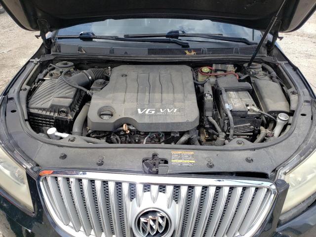 1G4GE5ED4BF195220 - 2011 BUICK LACROSSE CXS BLACK photo 11