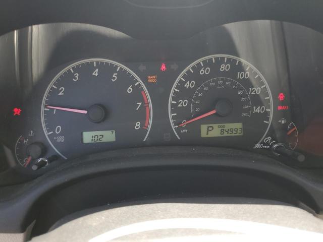 JTDBU4EE8C9173211 - 2012 TOYOTA COROLLA BASE Marrón foto 9