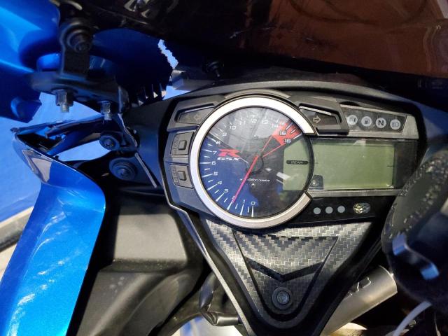 JS1GR7MA5M7100344 - 2021 SUZUKI GSX-R750 BLUE photo 8