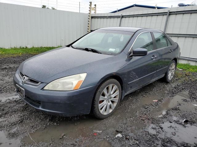 1HGCM56373A043959 - 2003 HONDA ACCORD LX BLUE photo 1