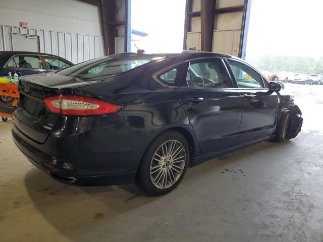 3FA6P0H98ER358971 - 2014 FORD FUSION 4D SE BLUE photo 3