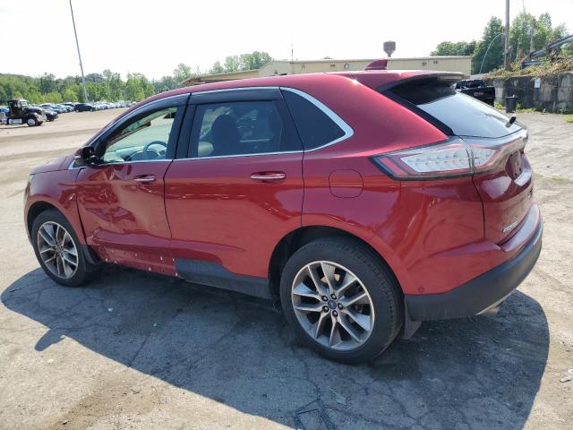 2FMPK4K96JBC39060 - 2018 FORD EDGE TITANIUM MAROON photo 2