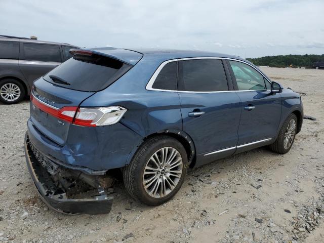 2LMPJ8LR8JBL34443 - 2018 LINCOLN MKX RESERVE أزرق صورة 3