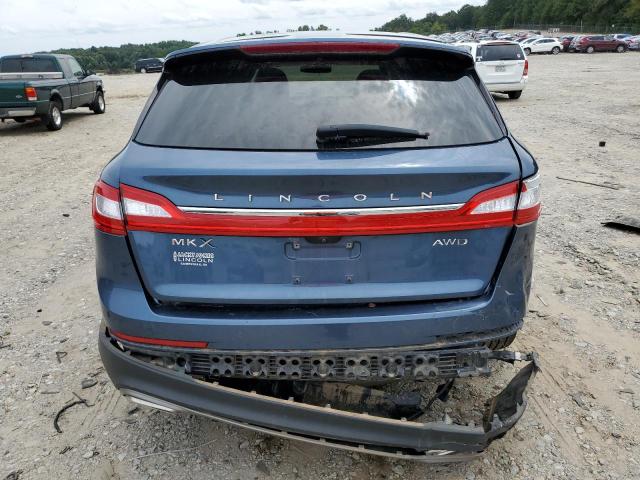 2LMPJ8LR8JBL34443 - 2018 LINCOLN MKX RESERVE أزرق صورة 6