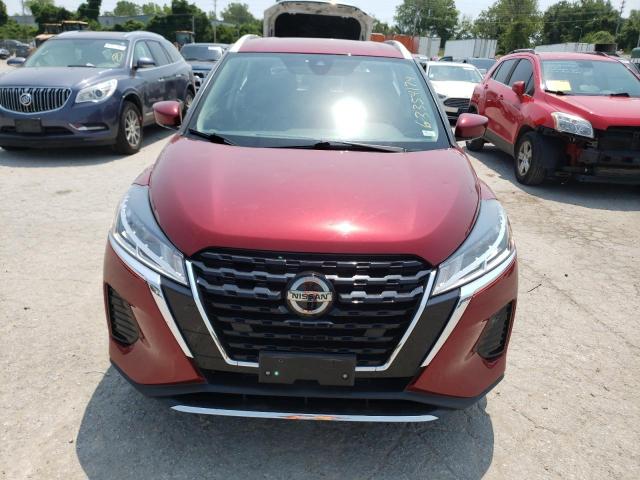 3N1CP5CV8ML491801 - 2021 NISSAN KICKS SV BURGUNDY photo 5