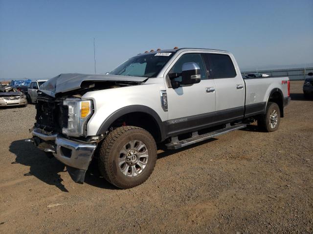 1FT8W3BT2HED52036 - 2017 FORD F350 SUPER DUTY SILVER photo 1