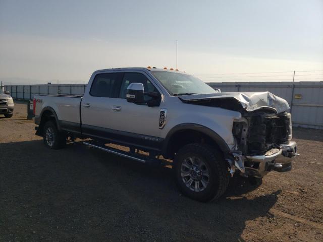 1FT8W3BT2HED52036 - 2017 FORD F350 SUPER DUTY SILVER photo 4