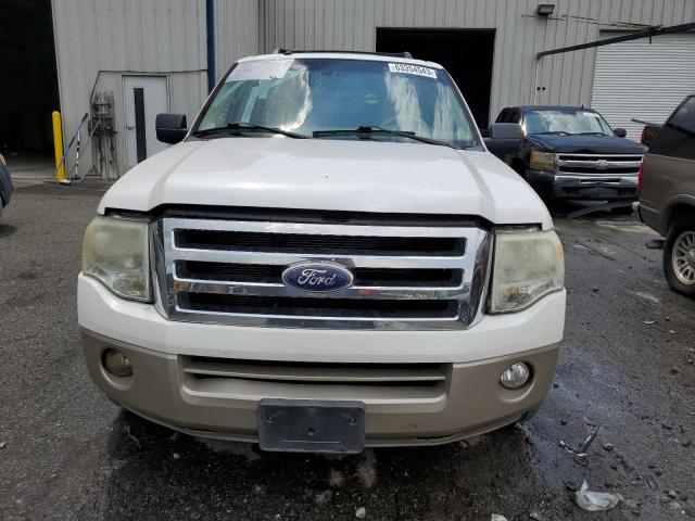 1FMJU1H59AEA52919 - 2010 FORD EXPEDITION EDDIE BAUER WHITE photo 5