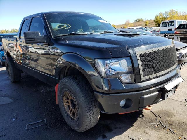 1FTFX1EF6BFA67906 - 2011 FORD F-150 SUPER CAB BLACK photo 1