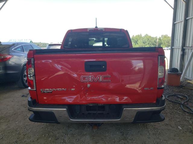 1GTG5CEN2J1293076 - 2018 GMC CANYON SLE RED photo 6