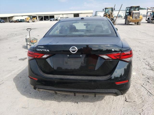 3N1AB8CV8LY303612 - 2020 NISSAN SENTRA SV BLACK photo 6