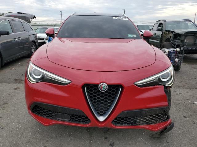 ZASFAKAN6J7B61823 - 2018 ALFA ROMEO STELVIO RED photo 5