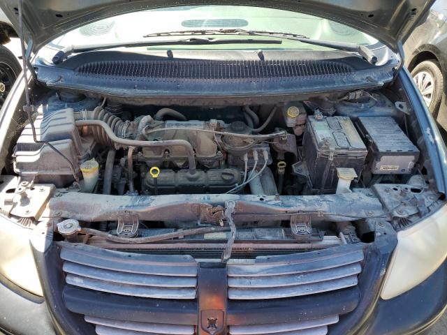 1D4GP45R36B629342 - 2006 DODGE CARAVAN SXT BLUE photo 12