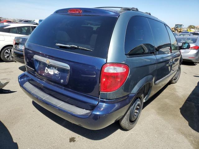 1D4GP45R36B629342 - 2006 DODGE CARAVAN SXT BLUE photo 3