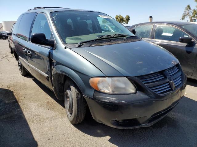 1D4GP45R36B629342 - 2006 DODGE CARAVAN SXT BLUE photo 4