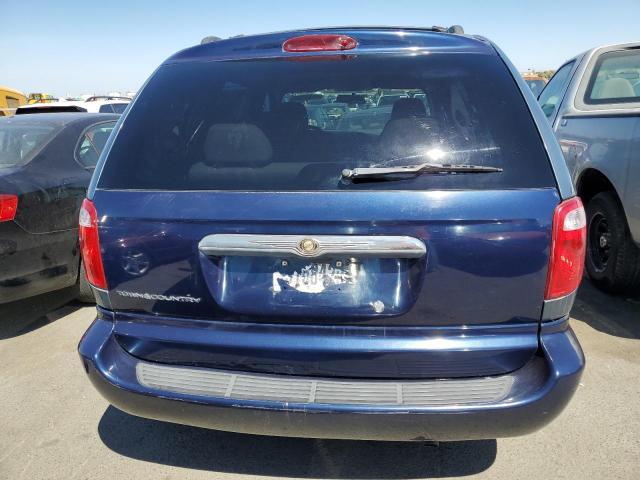 1D4GP45R36B629342 - 2006 DODGE CARAVAN SXT BLUE photo 6