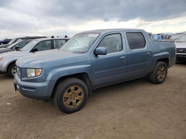 2HJYK16568H538095 - 2008 HONDA RIDGELINE RTL BLUE photo 1