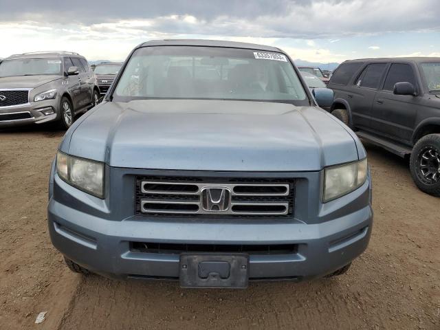 2HJYK16568H538095 - 2008 HONDA RIDGELINE RTL BLUE photo 5