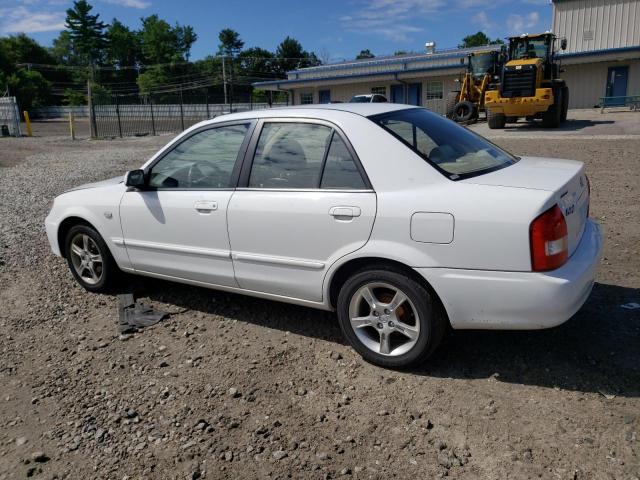 JM1BJ225X30202651 - 2003 MAZDA PROTEGE DX WHITE photo 2