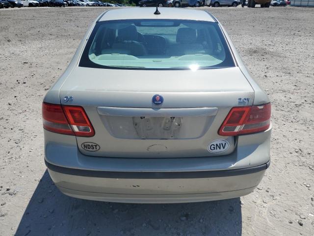 YS3FD49Y671111258 - 2007 SAAB 9-3 2.0T BEIGE photo 6