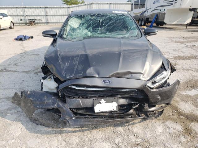 3FA6P0H76GR345024 - 2016 FORD FUSION SE GRAY photo 5