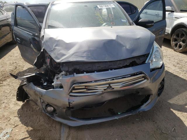 ML32F3FJ9JHF09165 - 2018 MITSUBISHI MIRAGE G4 ES Gümüş foto 9