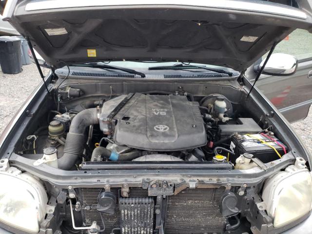5TBRU34115S442301 - 2005 TOYOTA TUNDRA ACCESS CAB SR5 GRAY photo 11