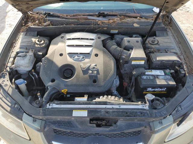 5NPEU46FX7H194384 - 2007 HYUNDAI SONATA SE GRAY photo 11