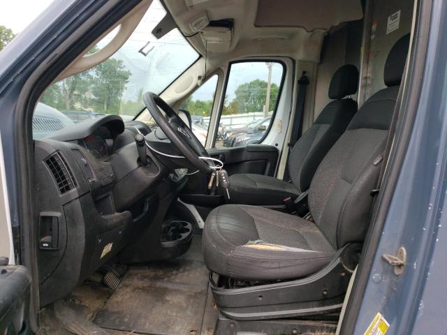 3C6TRVDG0JE158975 - 2018 RAM PROMASTER 2500 HIGH BLUE photo 7