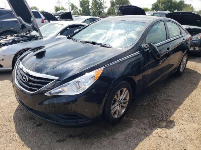 5NPEB4AC1DH699163 - 2013 HYUNDAI SONATA GLS BLACK photo 1