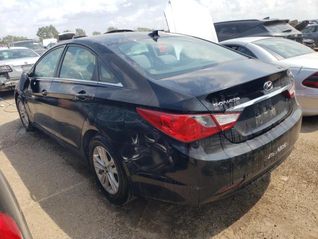 5NPEB4AC1DH699163 - 2013 HYUNDAI SONATA GLS BLACK photo 2