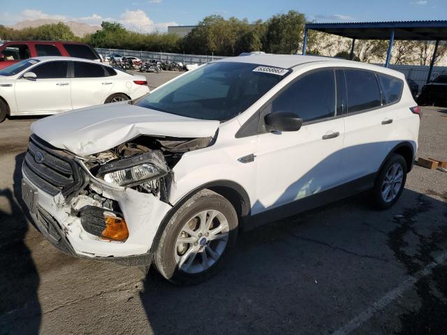 1FMCU0F71JUB44328 - 2018 FORD ESCAPE S WHITE photo 1