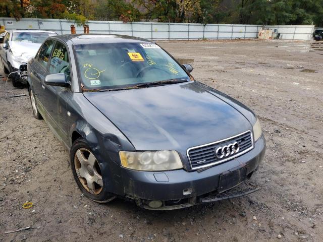 WAULC68E62A289712 - 2004 AUDI A4 1.8T QUATTRO GRAY photo 1