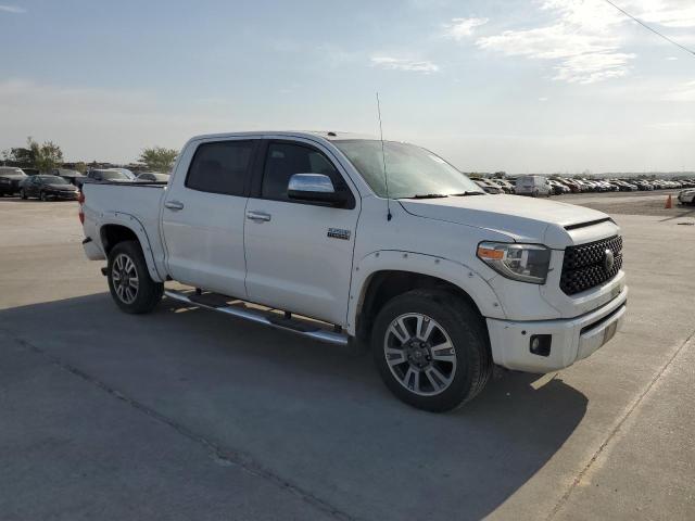 5TFAY5F18KX778955 - 2019 TOYOTA TUNDRA CREWMAX 1794 WHITE photo 4