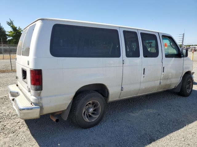 1FMRE11L53HB22698 - 2003 FORD ECONOLINE E150 WAGON WHITE photo 3