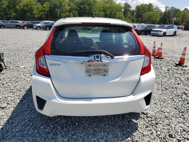 3HGGK5H88FM712196 - 2015 HONDA FIT EX WHITE photo 6